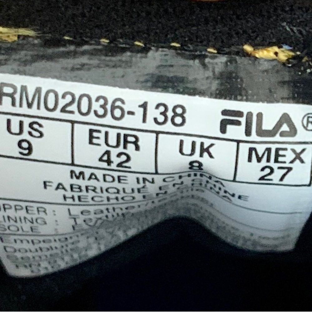 Fila Renno Ludi
(New, without original box) - Picture 9 of 9